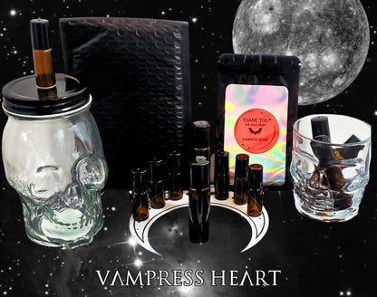CEMETARY SLUT Perfume Oil - Pink Cemetary Sugar, Blood ripe Berries, Ivy and Moss