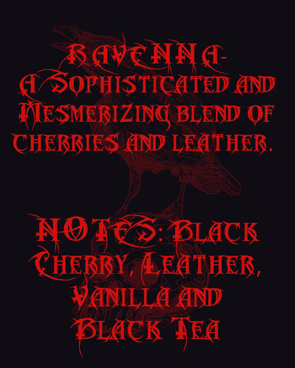 RAVENNA Perfume Oil - Black Cherry, Leather, Vanilla and Black Tea