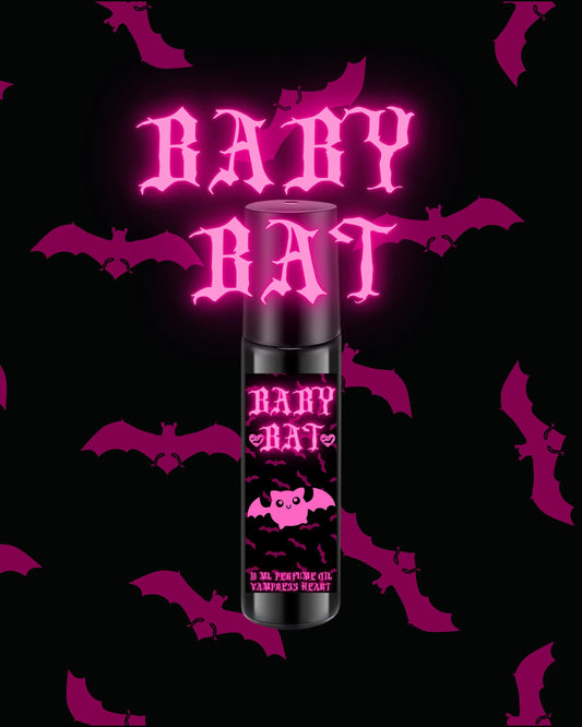 BABY BAT Perfume Oil with Pink Sugar, Strawberries, Vanilla Marshmallows and Baby Powder