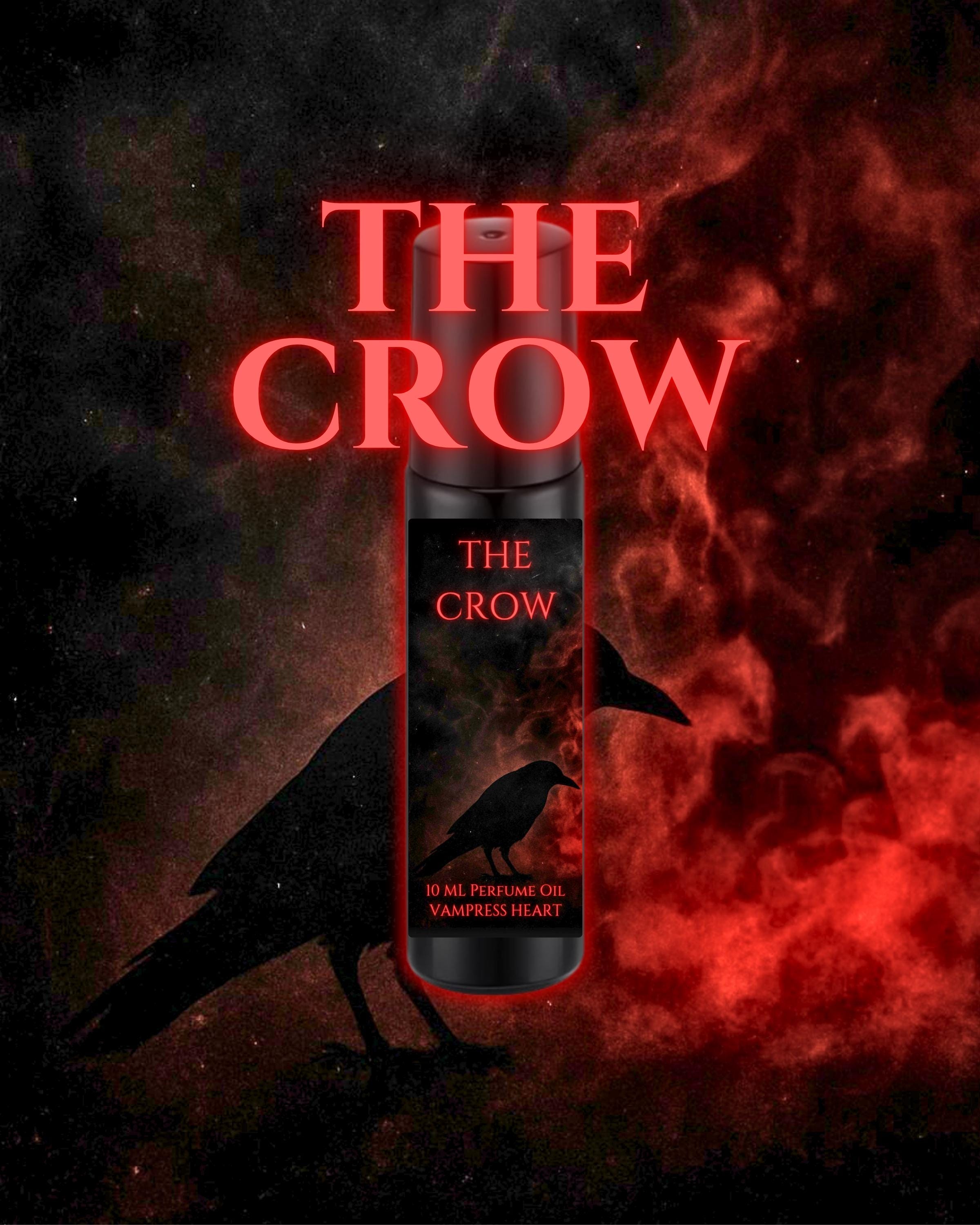 THE CROW Perfume Oil with Tobacco, Leather, Smoke, Vanilla and Musk