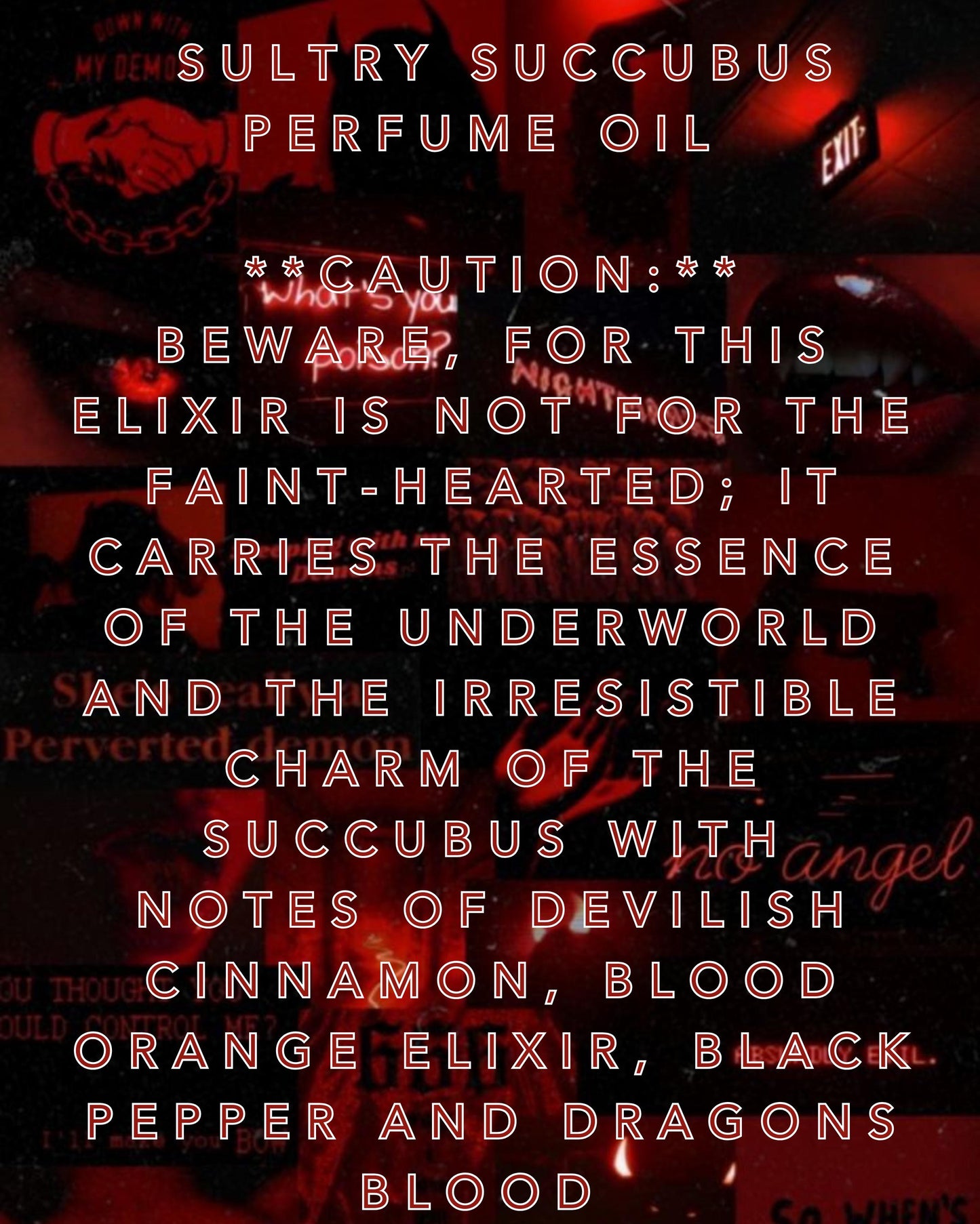 SULTRY SUCCUBUS Perfume Oil