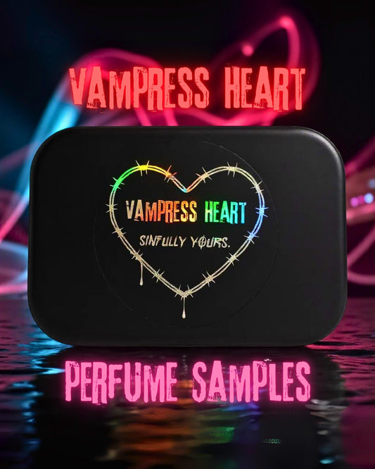 Vampress Heart Perfume Oil Sample Pack: Gothic Fragrances