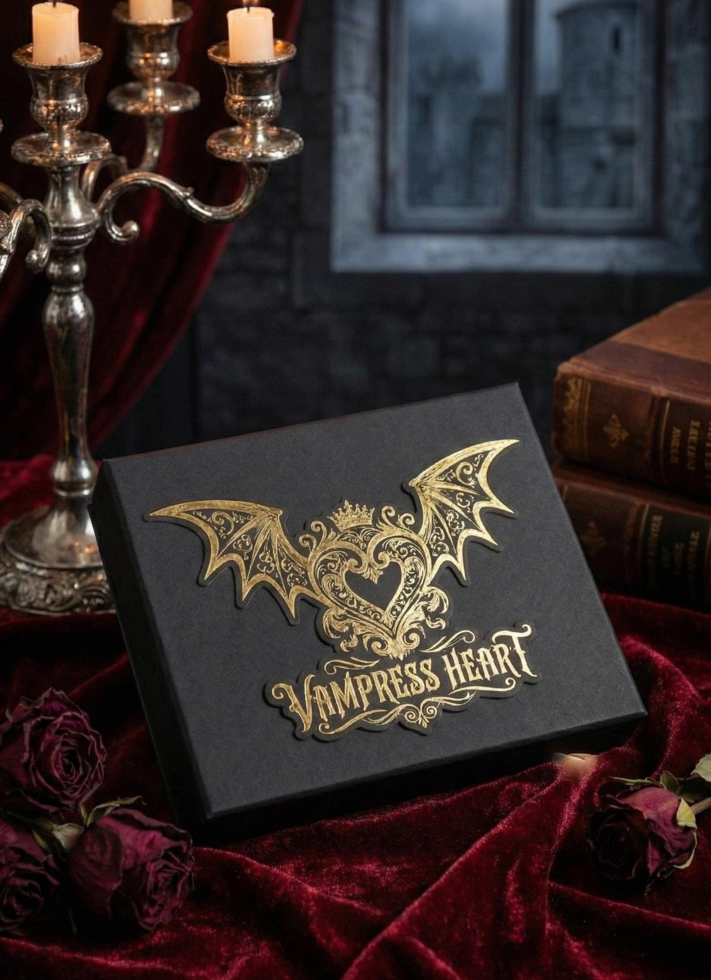 Vampress Heart Custom Perfume Oil Sample Pack, Gothic Fragrances