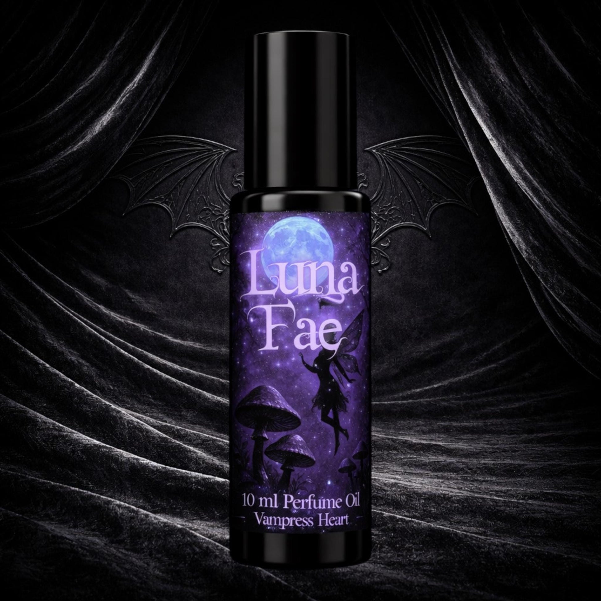 LUNA FAE Perfume Oil - Sweet Orchid, Violet Leaves, Enchanted Sugar Plums and Moonlit Mushrooms
