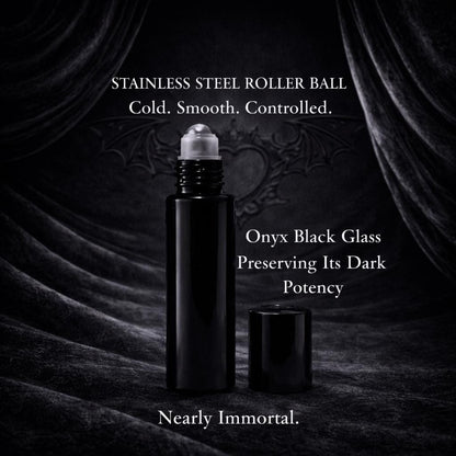 SÉANCE – Wooden Ouija Board, Amber, Vanilla & Incense Smoke | Rollerball Perfume Oil | Gothic Witchy