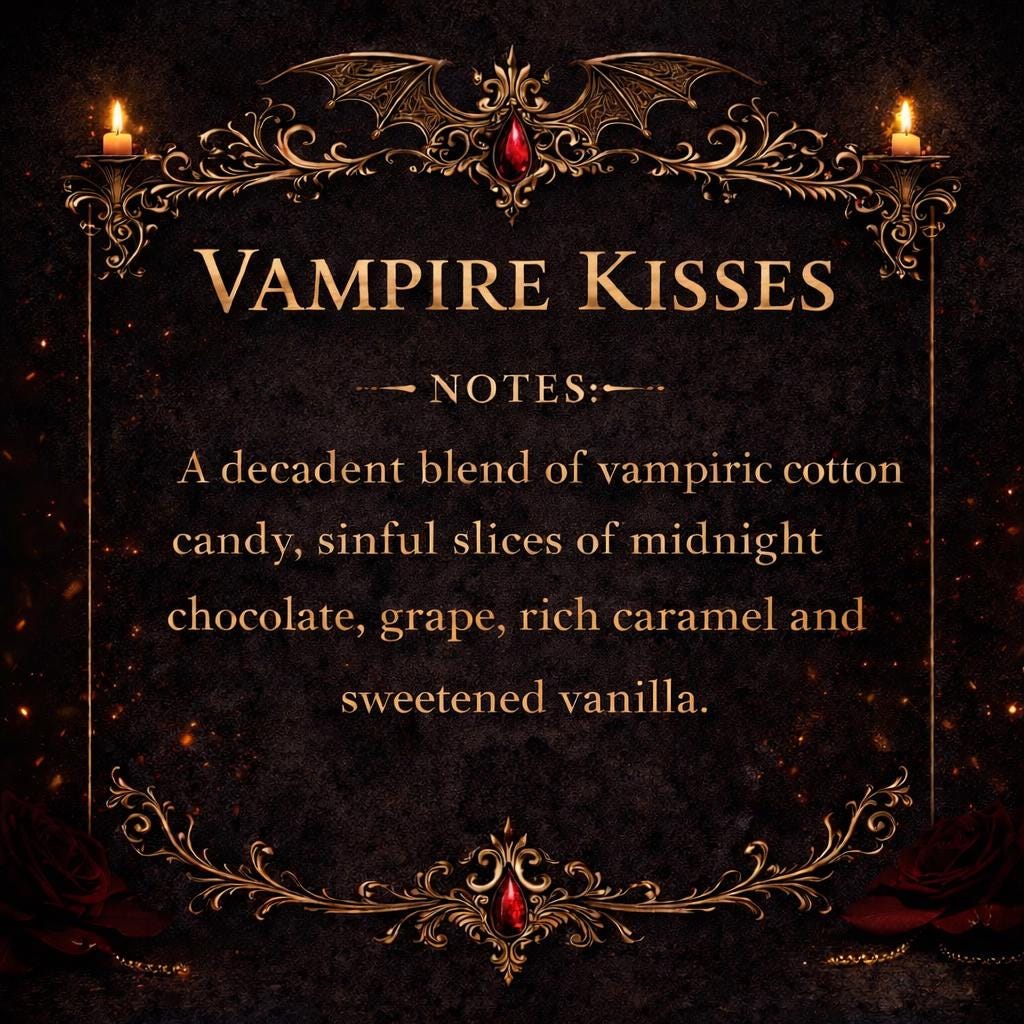 VAMPIRE KISSES Perfume Oil