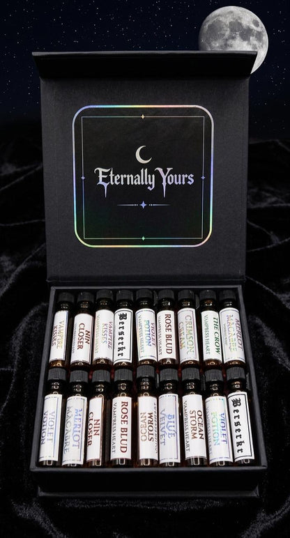 Perfume Oil Sample Pack Gothic Extrait Discovery Set Build Your Own Perfume Samples Vegan Unisex Fragrance