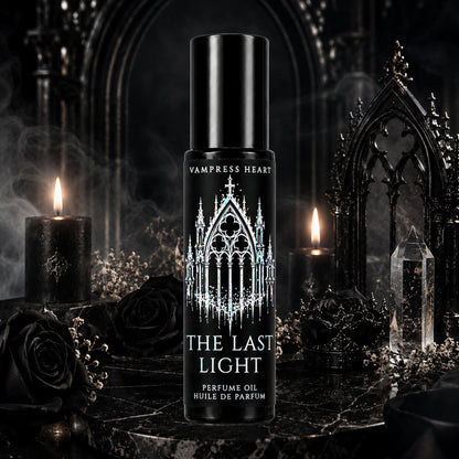 The Last Light– Dying Sunlight, Hidden Eyes & Twilight Smoke – Perfume Oil Rollerball – Gothic Amber Perfume